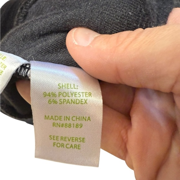 Lilly Pulitzer Dorsey Velour Pants – Onyx - Picture 3 of 7